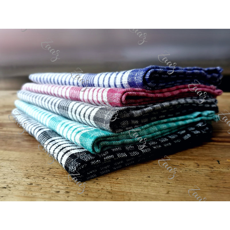 Cotton Jacquard Tea Towel Kitchen Towel, Grey
