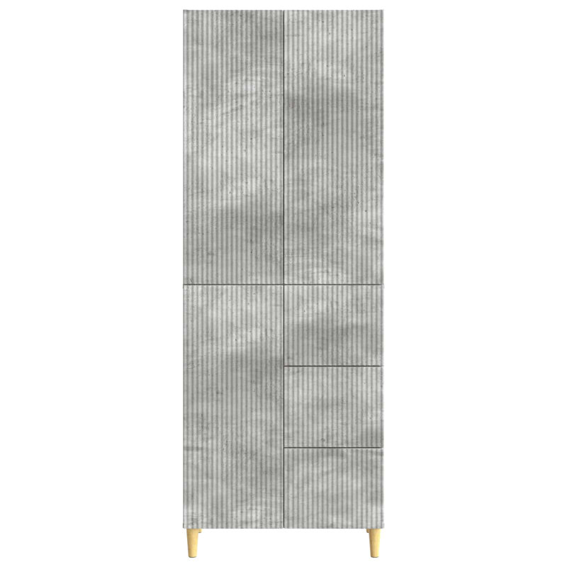 Storage Cabinet, Concrete Grey