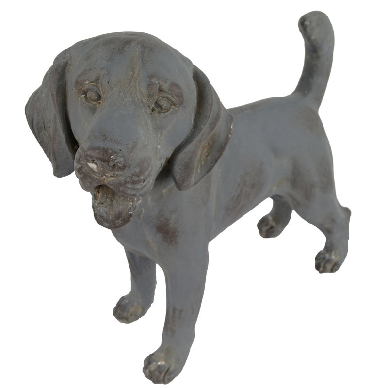 Odessa Animals Plastic Garden Statue, Grey