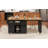 85.5" Kitchen Island with Extendable Dining Table-2119212250
