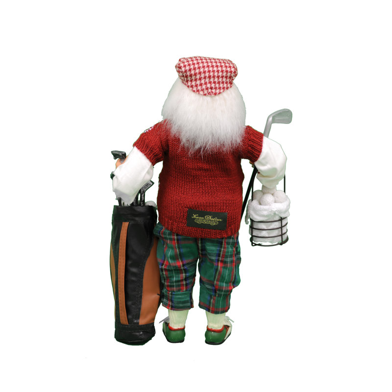 Golf Santa with Basket