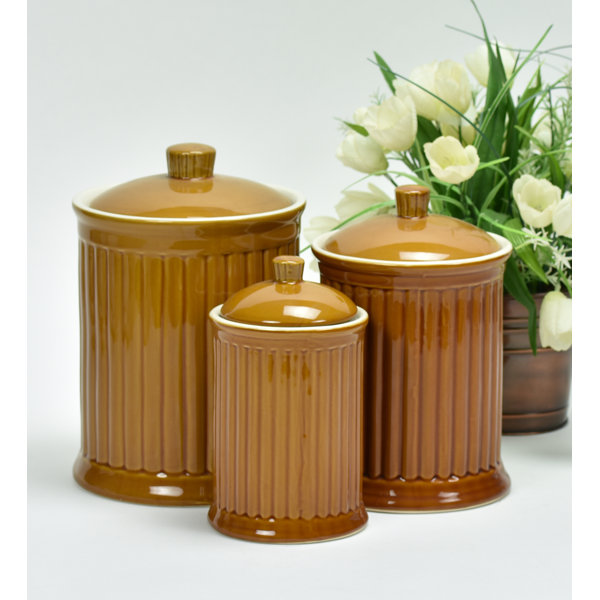 Kelly Clarkson Home 3 Piece Kitchen Canister Set, Wayfair