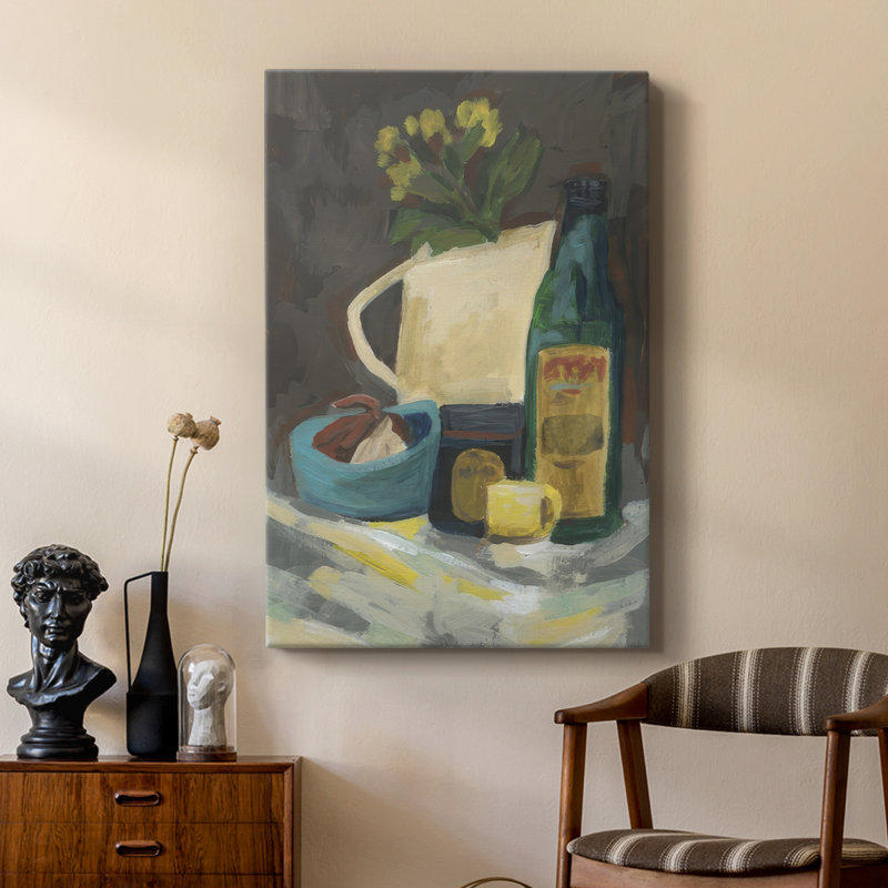 Tabletop Study II -Custom Wrapped Gallery Cavas
