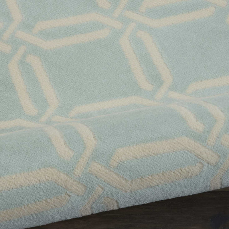 Garnier Geometric Indoor Rug, Rectangle 2' x 4'