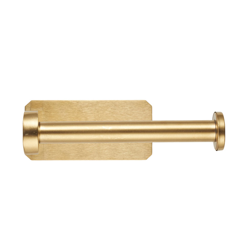 Wall Mounted Toilet Paper Holder, Gold