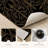 Ornate Scrollwork Non-Slip Washable Kitchen Mats