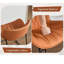 Upholstered Counter Stool with Metal Frame-512050009