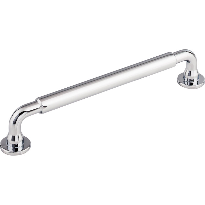 Lily Bar Pull, Polished Chrome, 6 5/16" Center to Center