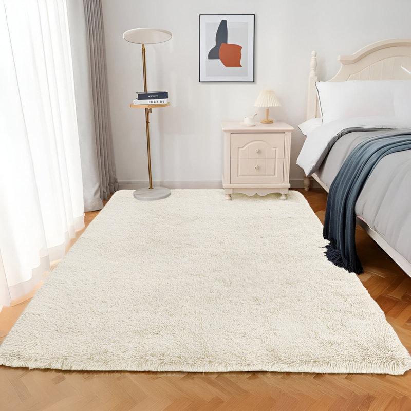 Deith Standard Shag Area Rug, Rectangle 200 x 290 cm