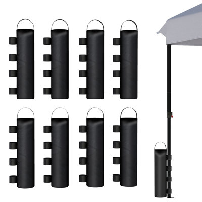 Outsunny Black Fabric Weight for Gazebo@@Canopy