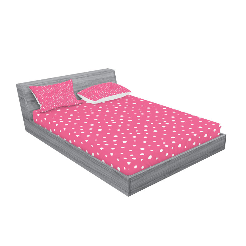Drap-housse et coussin décoratif Ambesonne, Ensemble de draps pour très grand lit californien