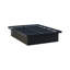 Base de lit en métal noir, 16 po, pour lit double, taille 16 po