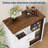 Multi-Function Mini Fridge Cabinet with Charging Station