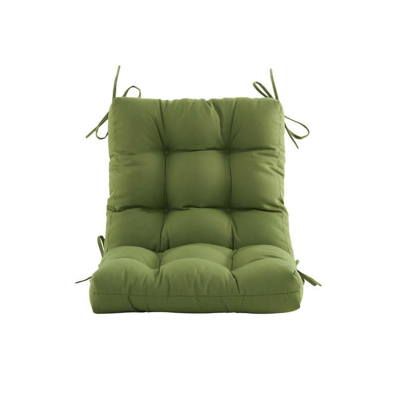 Outdoor 4'' Seat / Back Cushion, Green