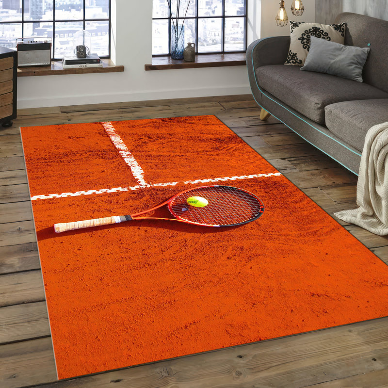 Floral Medley Non Woven Soft Type Printed Rug for Enhancing the Aesthetic Appeal of Your Living Space, Runner 2'8" x 6'7"
