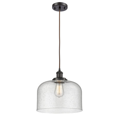 Pamelia 12" W 1-Light Dimmable Mini Pendant