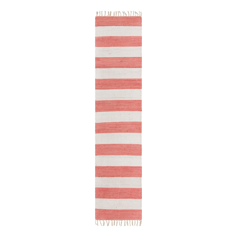 Clerestory Cotton Striped Indoor Rug, Runner 2'7" x 12'