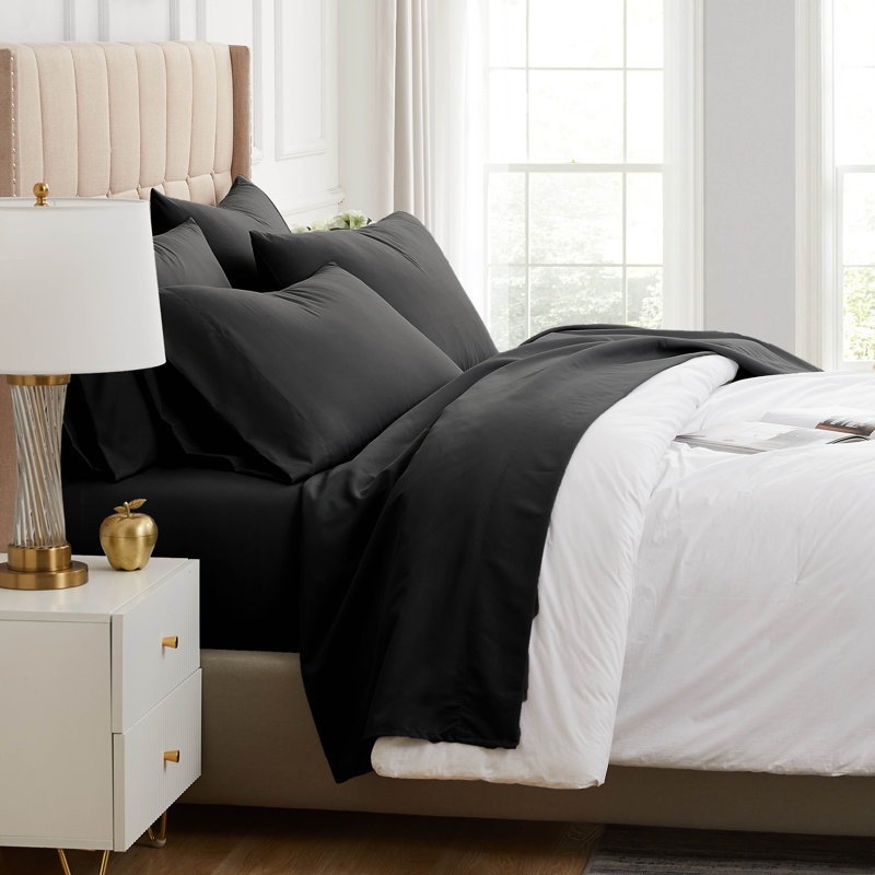 Vilano Springs Extra Deep Pocket Sheet Set, 6-Piece Ultra Soft Microfiber Sheets and Pillow Cases, Wrinkle Resistant, Easy Care