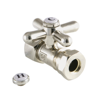 Soupape d'arrêt droite 1/2 "Kingston