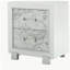 Table de chevet SKYE MARBLE WHITE