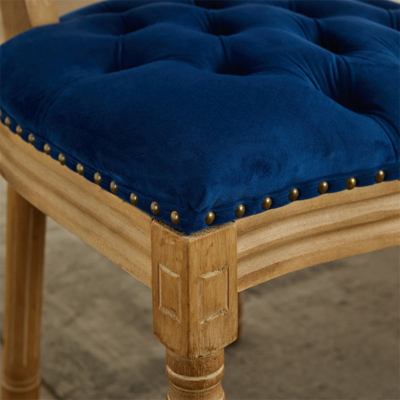 Peinture française de style français avec cadre en bois massif, Bleu