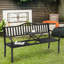 Reposa Steel Outdoor Bench