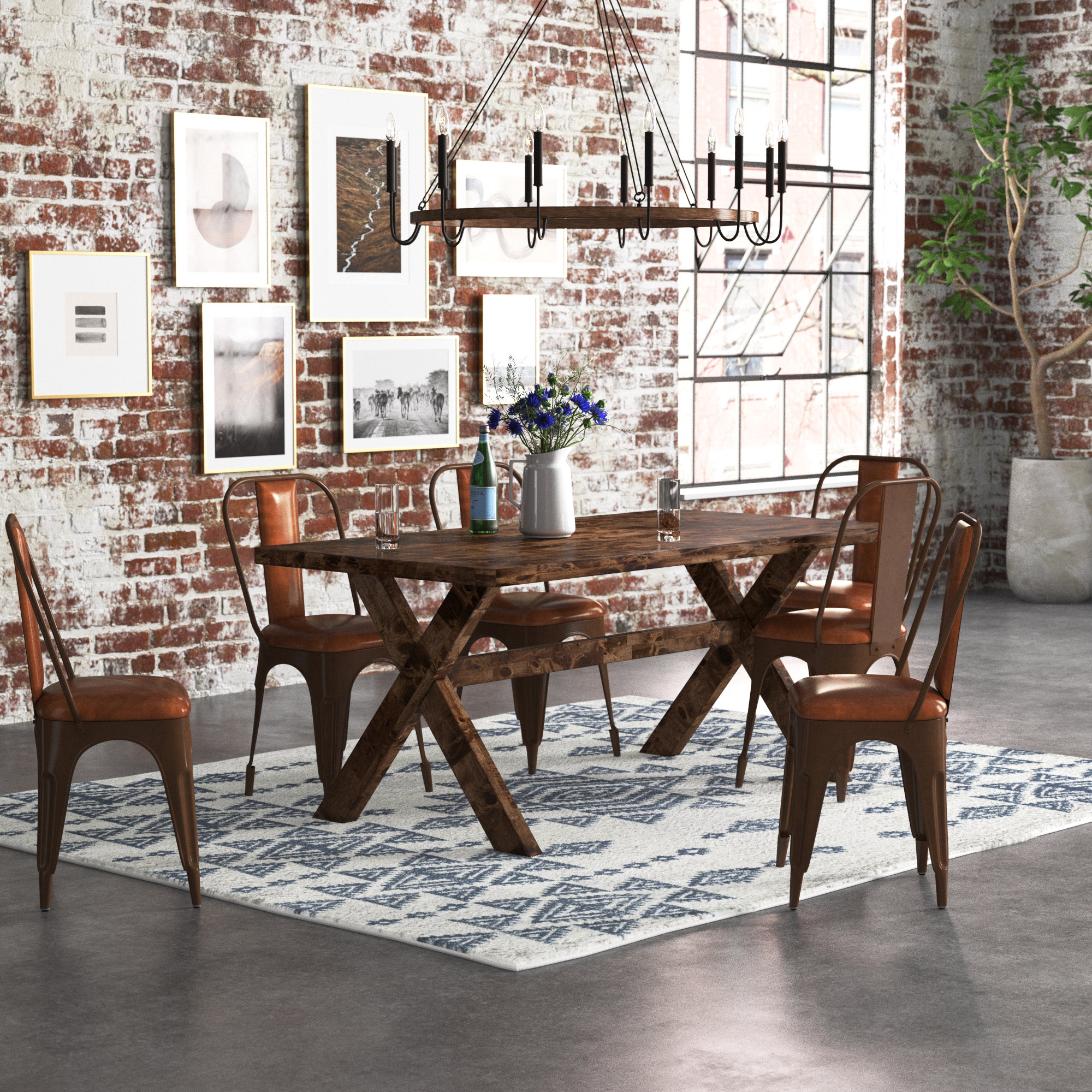 Steelside™ Annette Dining Table Reviews Wayfair
