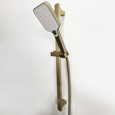 Handheld Shower With Slide Bar And Hose