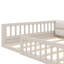 Coussin décoratif en bois pour lit double-518954209