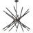 Runo Sputnik Modern Linear Chandelier-86588910