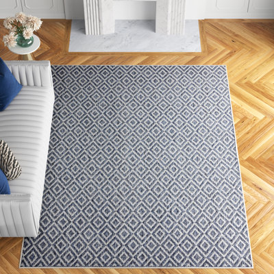 Katelin Geometric Indoor / Outdoor Rug