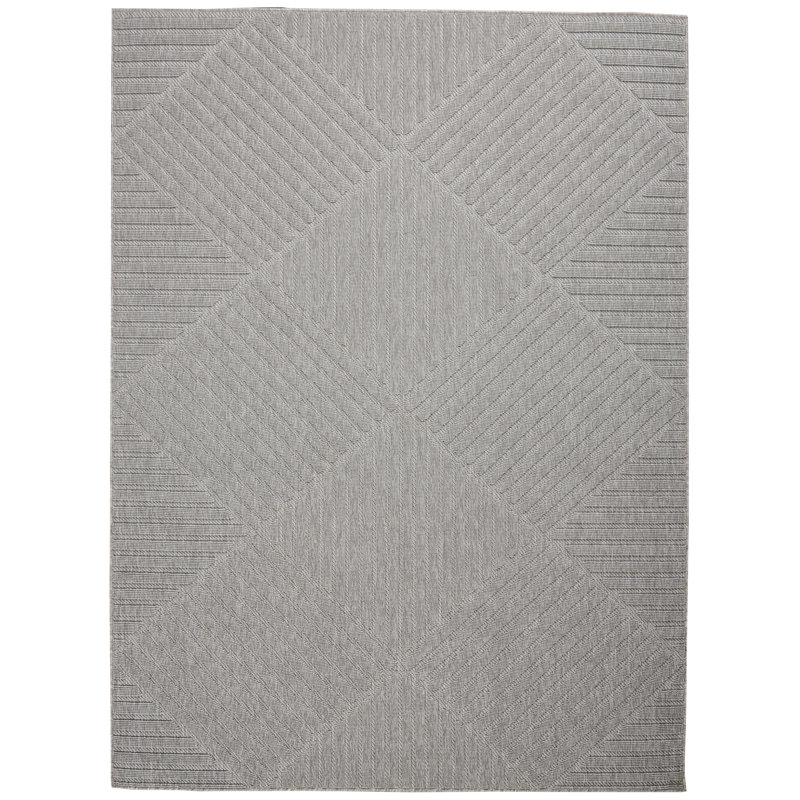Cozumel Geometric Indoor / Outdoor Area Rug, Rectangle 239 x 300cm