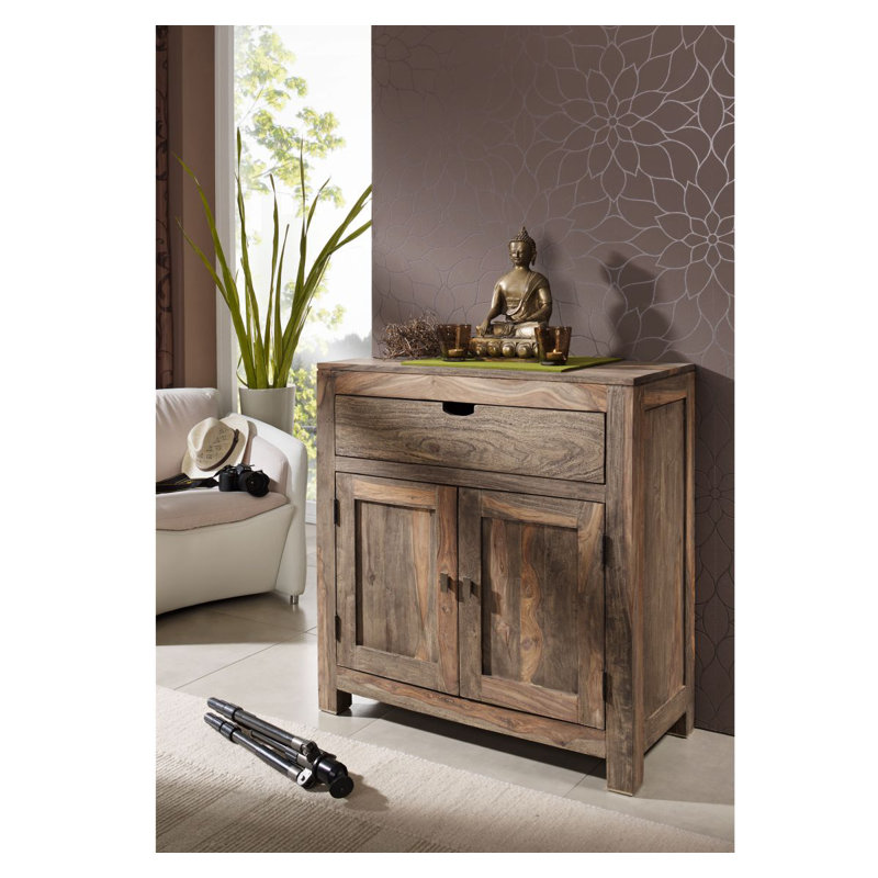 Nature 95cm Solid Wood Sideboard