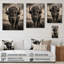 Contes de bison des Prairies sur bois-983245641