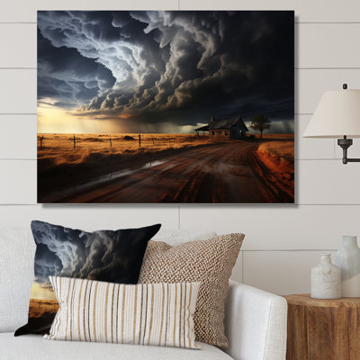 Serenity Amidst The Storm - Storms Wall Art For Living Room