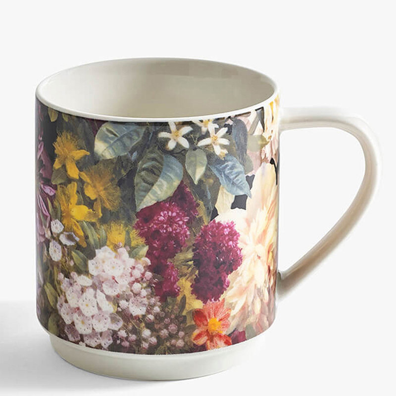 Bone China Latte Mug