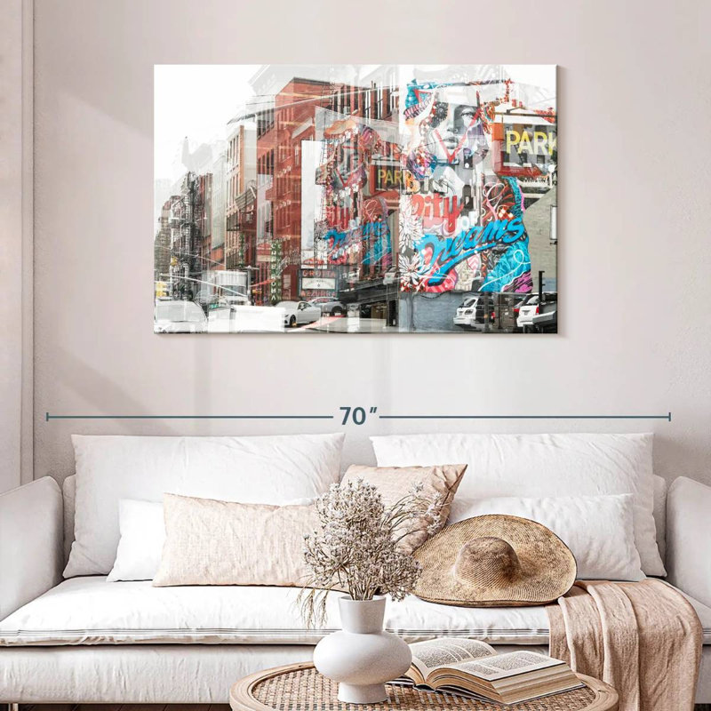 Sirci Urban Abstraction Dreams, H 30 po x l 45 po