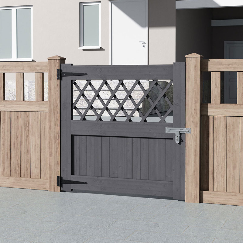 Gate Fencing with 1 Panel(s) Included, 90cm H x 90cm W x 2.3cm D