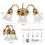 Éclairage de meuble-lavabo brossé 3 lumières-1373507