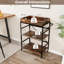 Wood Bar Cart