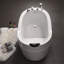 Drain de baignoire escamotable avec trop-plein-84849698