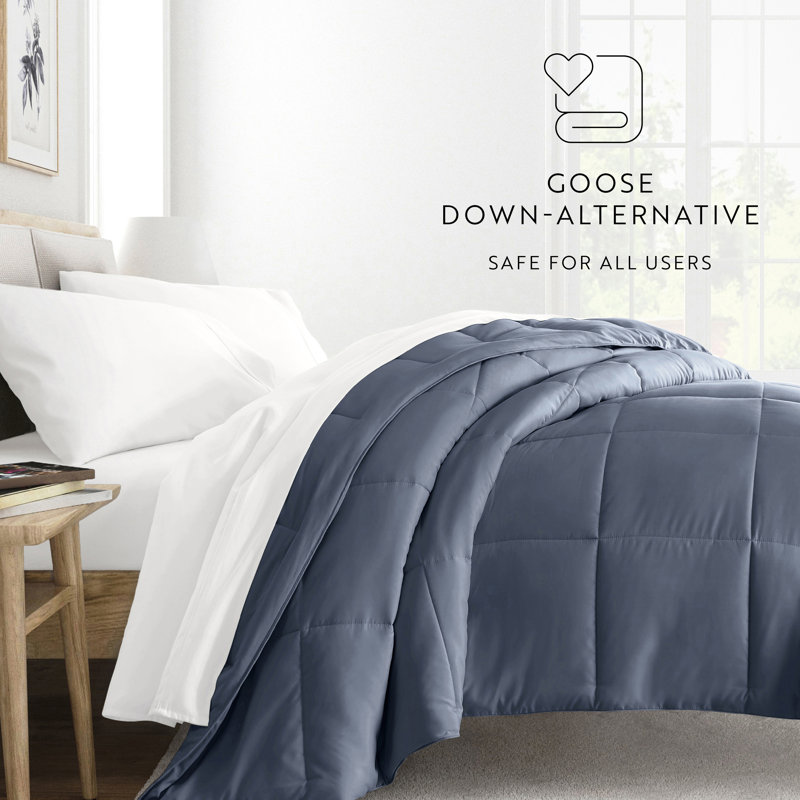 Becky Cameron Lightweight All Season Down Alternative Comforter, King / California King, Stone