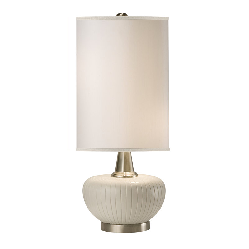 Lampe de table 27 po blanco