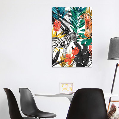 Jungle Life I 1 Piece Wrapped Canvas Painting