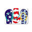Paillasson Patriotic Flip Flop