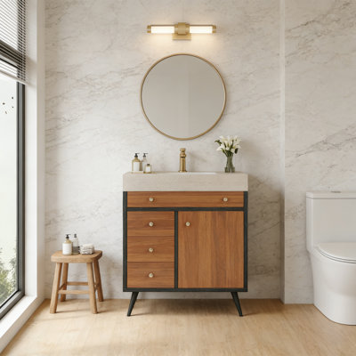 Modern Minimalist Bathroom Vanity