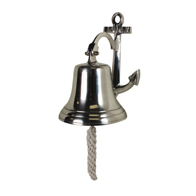 Cloche de bateau en aluminium décorative nautique