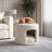 Pet Friendly Ottoman with Removable Pet Cushion