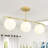 Laneeka Glass Semi Flush Mount