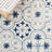 Cendy Micro-Loop Hand Tufted Wool/Cotton Floral Rug in Blue/Ivory-2099431447